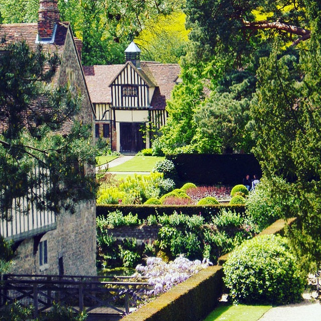 Ightham Mote is a 14th Century moated manor house surrounded by a 546-acre national trust estate in Kent and is a must see.