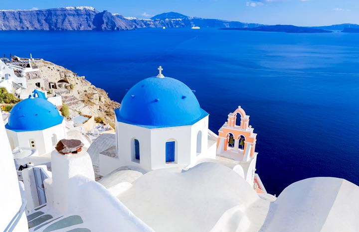 Santorini is one of the most romantic destinations in Greece