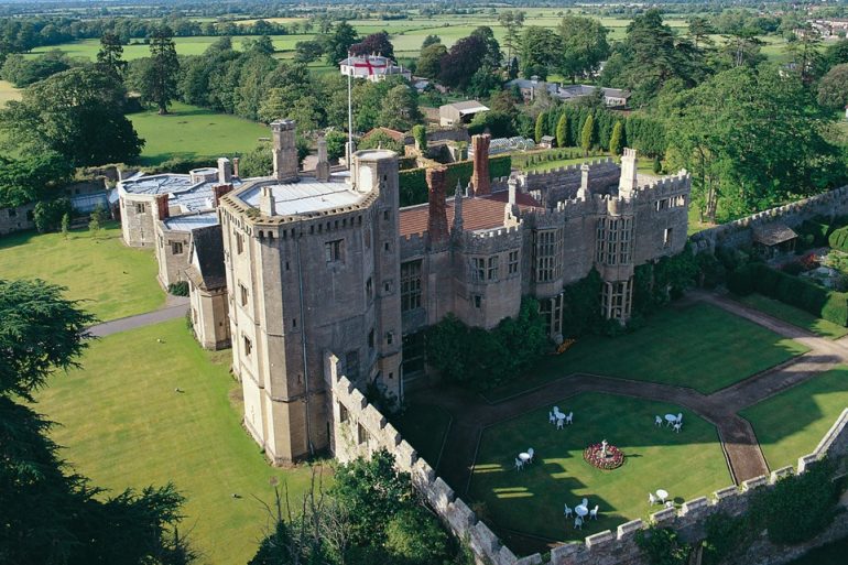 Thornbury Castle is a palatial bolt hole in Gloucestershire