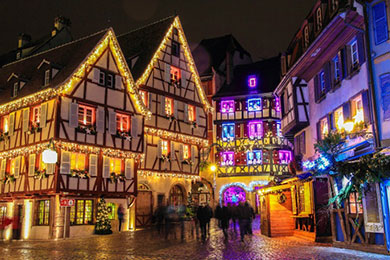 The Strasbourg Christkindelsmärik is the oldest Christmas market in France