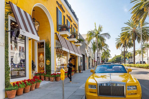 Beverly Hills is often distilled into a single image: Rodeo Drive.